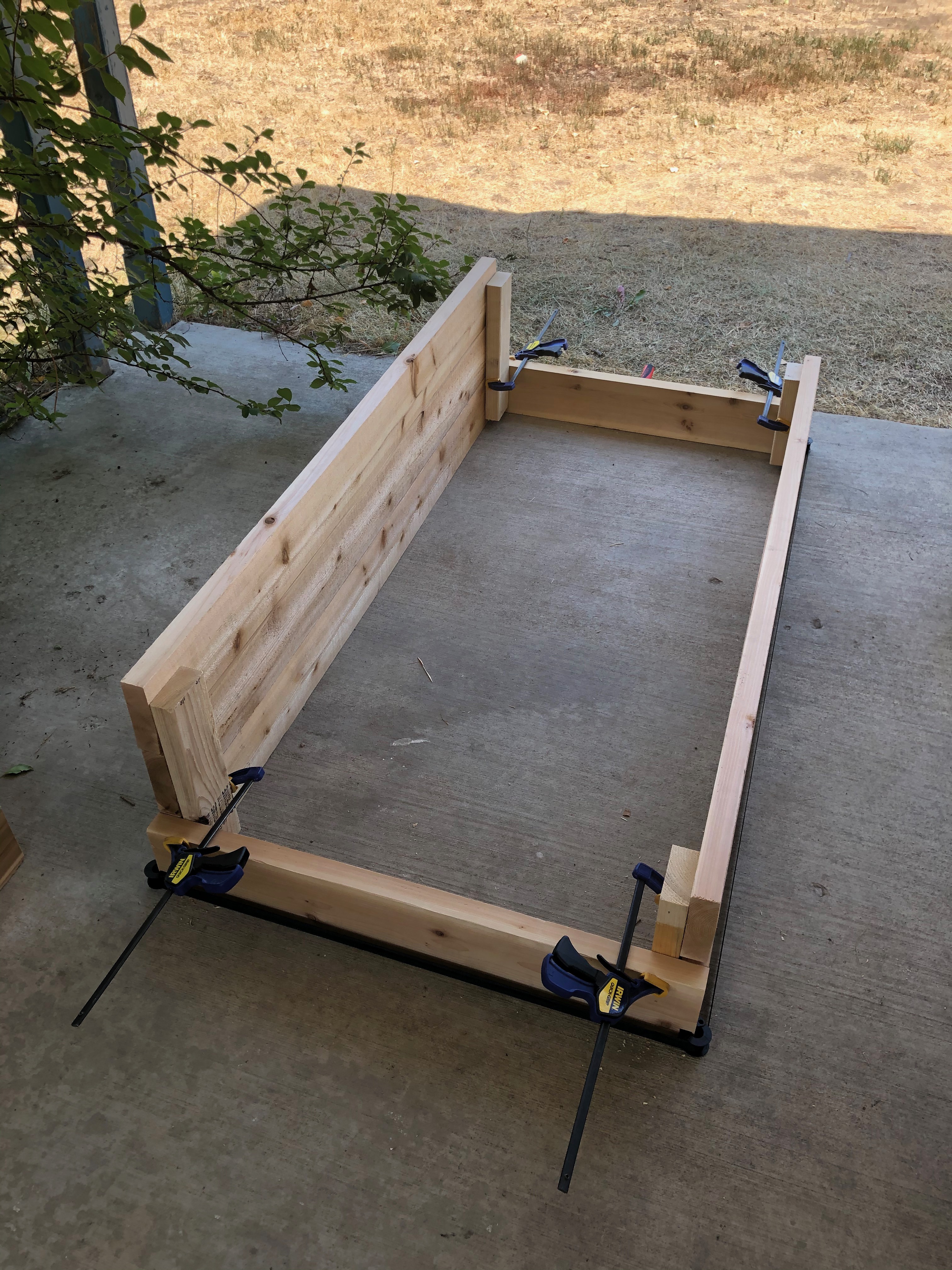 cold frame construction #2